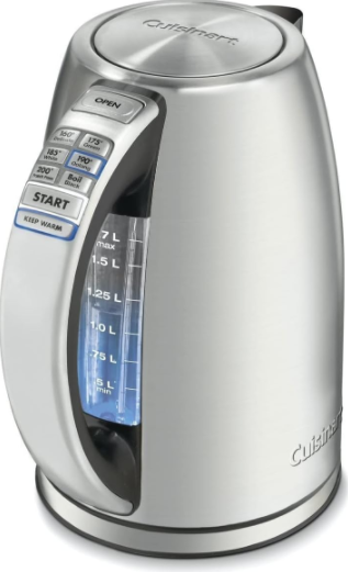 Cuisinart JK-17P1 Cordless-Electric-Kettle, 1.7-Liter, Stainless Steel