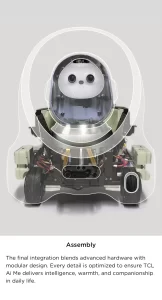 TCL Modular AI Companion Robot
