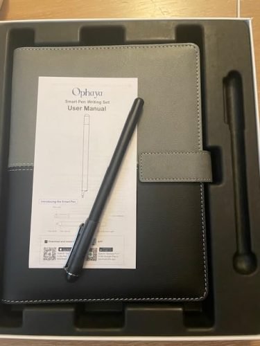 Smart Sync Pen for Note Taking with Notebook and Writing Board.Real-time Sync for Digitizing.Convert to Text.Storing.Sharing Paper Notes via APP on Smartphone/IPAD (Android and iOS) photo review