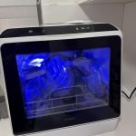 NOVETE Portable Countertop Dishwashers. Compact Dishwashers with 5L Built-in Water Tank & Inlet Hose. 5 Washing Programs. Baby Care. Air-Dry Function and LED Light for Small Apartments photo review