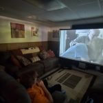 Aurzen ZIP Tri-Fold DLP Truly Mini Projector. Pocket Size. Zero-Lag Focus. One-Click Screen Mirroring. Full-Screen Mode. Type-C Fast Charging. 5.000mAh Battery. Indoor Outdoor Portable Projector.Gold photo review