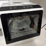 NOVETE Portable Countertop Dishwashers. Compact Dishwashers with 5L Built-in Water Tank & Inlet Hose. 5 Washing Programs. Baby Care. Air-Dry Function and LED Light for Small Apartments photo review