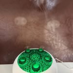 Essential Oil Diffuser 250ML Dancing Jellyfish Aromatherapy Diffuser Humidifier with 7 Colors LED Lights.Remote Control.Plug in for Bedroom.Office (White) photo review