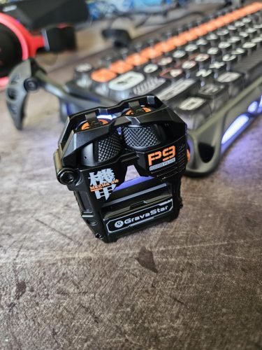 GravaStar Sirius Plus True Wireless Earbuds. Bluetooth 5.3 Active Noise Cancellation ANC Headphones. 28H Playtime. ENC Clear Call. IPX4 for Sports/Work. Customization App for iOS/Android-Yellow photo review