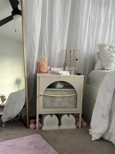 BYZOOM FITNESS Adjustable Dumbbell – 12.5/25lb Single Unit OR Set of 2 – 5-in-1 Adjustable Weight for Home Gym. Strength Training & Fitness Workouts. White OR Black photo review