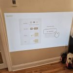 Aurzen ZIP Tri-Fold DLP Truly Mini Projector. Pocket Size. Zero-Lag Focus. One-Click Screen Mirroring. Full-Screen Mode. Type-C Fast Charging. 5.000mAh Battery. Indoor Outdoor Portable Projector.Gold photo review