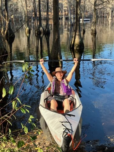 Oru Kayak Beach | Stable. Durable. Light - Lake/River Kayaks - Beginner. Intermediate - for Day Trips. Picnics. and Casual Fun with Family and Friends - Size (Unfolded): 12'1 x 29. 25 Lbs photo review