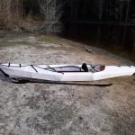 Oru Kayak Beach | Stable. Durable. Light - Lake/River Kayaks - Beginner. Intermediate - for Day Trips. Picnics. and Casual Fun with Family and Friends - Size (Unfolded): 12'1 x 29. 25 Lbs photo review