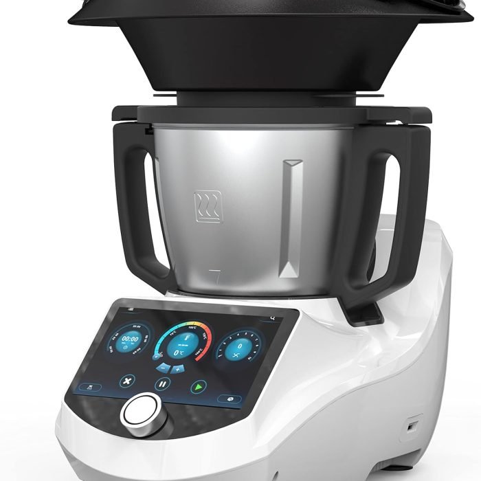 ChefRobot Smart Food Processor UltraCook All-in-One Auto Cooking Machine.3.5L Capacity.600+ Online Recipes. Built-in Scale. 7 inch TFT Screen. Self-Cleaning. Multifunctional Kitchen Appliance