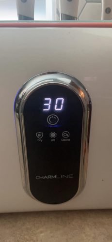 Charmline Smart Cutting Board and Knife Set with Holder. Double Cleaning and Drying Function. Space Saving Smart Home Gadgets. Keeping Kitchen Clean and Tidy photo review