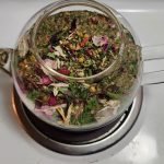 1200ml/40 oz Glass Teapot with 4 Double Wall Teacups and Removable Stainless Steel Infuser. Tea Sets for Adults. Clear Tea Kettle Stovetop Safe for Loose Leaf and Blooming Tea.Gifts for Christmas photo review