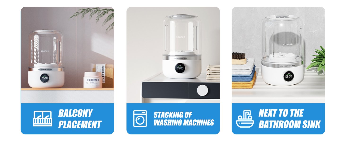 Mini portable washing machine. 1.2L small washing machine. can be used for underwear. socks. saliva towels. suitable for apartments. hotels. and travel.(5.1 * 8.3in)