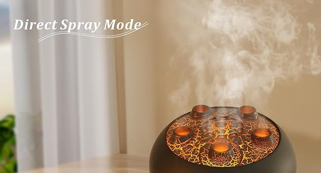 Essential Oil Diffuser 250ML Dancing Jellyfish Aromatherapy Diffuser Humidifier with 7 Colors LED Lights.Remote Control.Plug in for Bedroom.Office (White)
