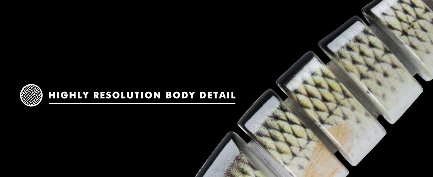 TRUSCEND Fishing Lures for Freshwater and Saltwater. Lifelike Swimbait for Bass Trout Crappie. Slow Sinking Bass Fishing Lure. Amazing Fishing Gifts for men. Must-have for Family Fishing Gear