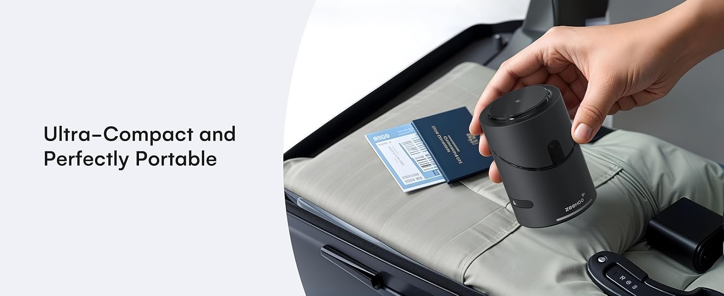 ZEEHOO 3 in 1 Charging Station for Apple Devices. Mag-Safe Charger Stand. Qi2 15W Auto-Rotating Wireless Charger for iPhone 17 16/15/14/13/12 Series& AirPods& iWatch(Black)