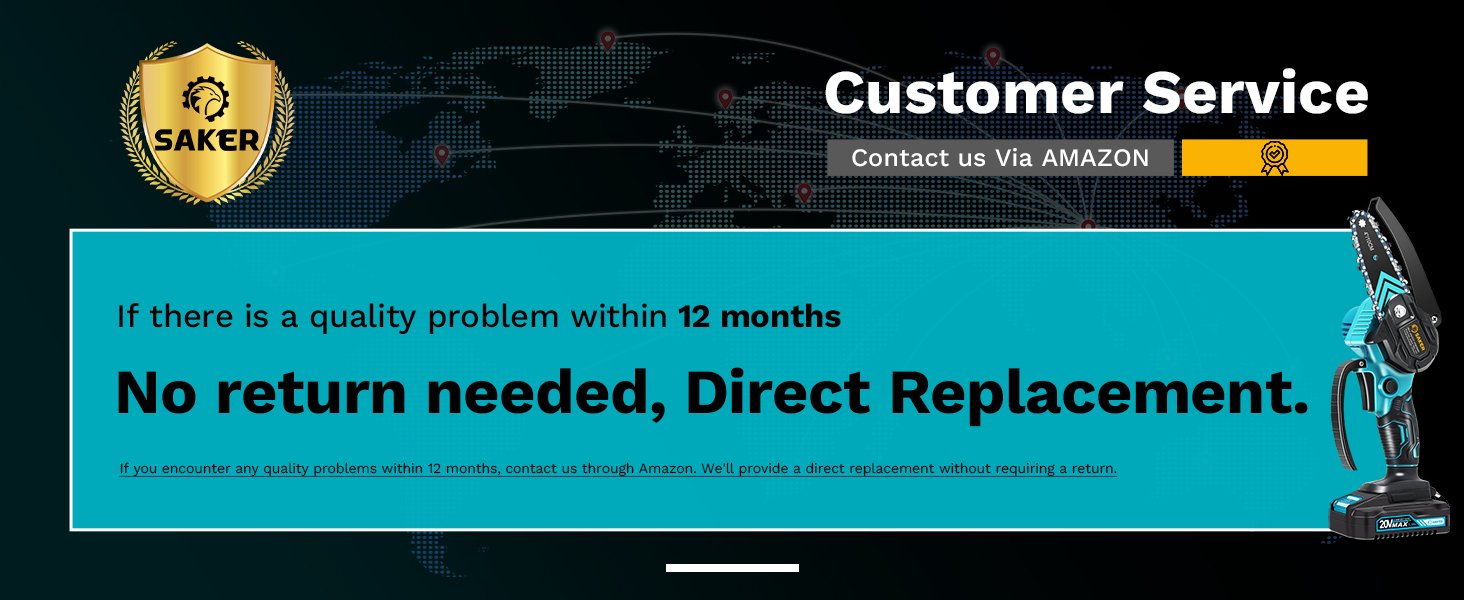 Saker Mini Chainsaw,Portable Electric Chainsaws Cordless,Small Handheld Chain Saw Pruning Shears Chain Saws for Tree Branches,Christmas Gifts for for Men Dad Husband Women,Courtyard and Garden