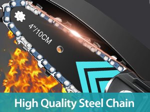 Saker Mini Chainsaw,Portable Electric Chainsaws Cordless,Small Handheld Chain Saw Pruning Shears Chain Saws for Tree Branches,Christmas Gifts for for Men Dad Husband Women,Courtyard and Garden