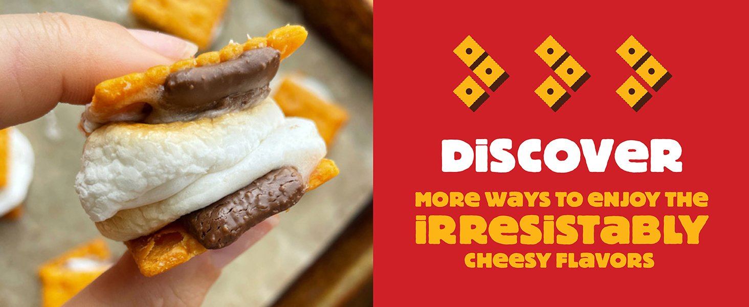 Cheez-It Cheese Crackers. Baked Snack Crackers. Lunch Snacks. Family Size. Extra Toasty. 21oz Box (1 Box) (Pack of 2)