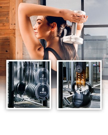 BYZOOM FITNESS Adjustable Dumbbell – 12.5/25lb Single Unit OR Set of 2 – 5-in-1 Adjustable Weight for Home Gym. Strength Training & Fitness Workouts. White OR Black