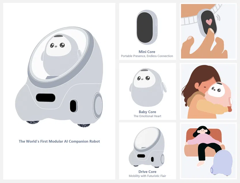 TCL Modular AI Companion Robot