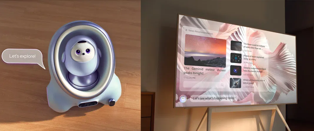 TCL Modular AI Companion Robot