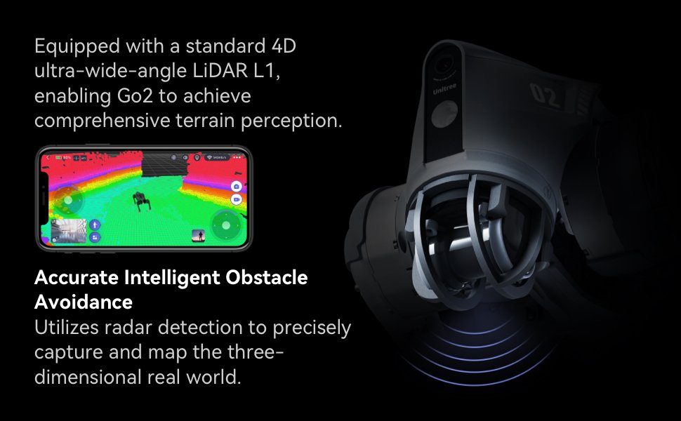 Unitree Go2 Robot Dog Quadruped Robotics for Adults Embodied AI (Go2 Air)