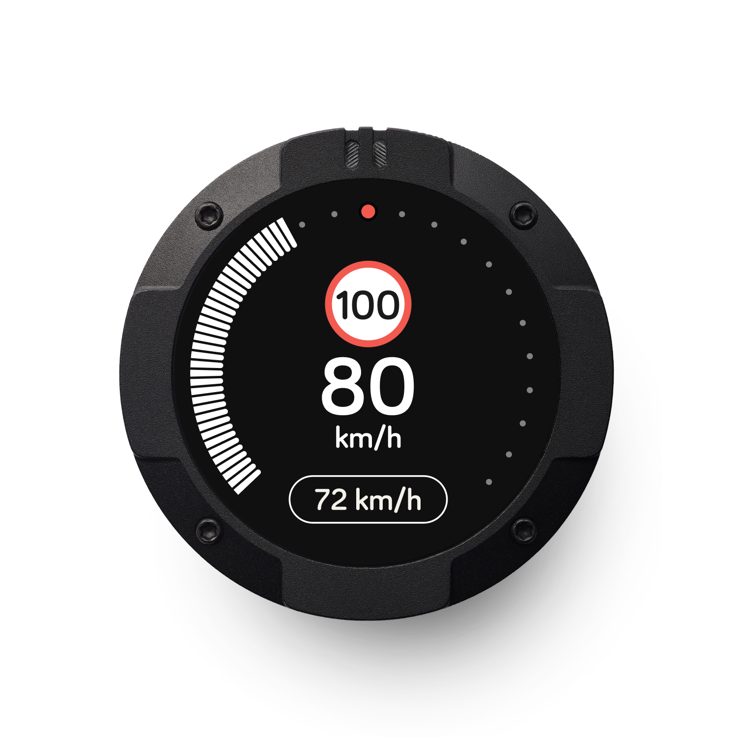 Beeline Moto II | Wireless Global Navigation Map | Weatherproof & 11+ Hours Battery Life | USB Charging | Sat Nav for Cycling with a Strap Mount Included | Glove Friendly