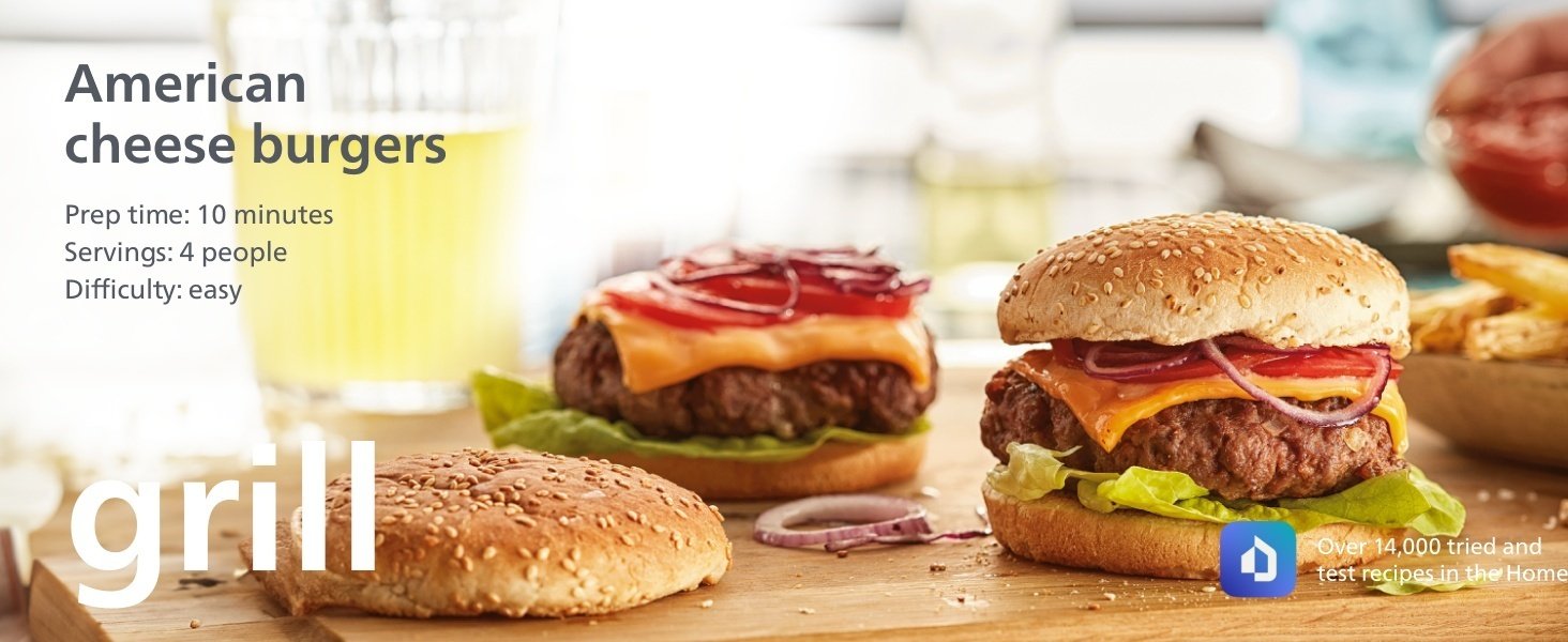 Philips 2000 Series Airfryer - RapidAir Technology. 13-in-1 Ways to Cook. 4.4QT Capacity. Healthier Meals Up to 90% Less Fat. Easy to Clean. Dishwasher Safe. Touchscreen Control. HomeID App (NA221/00)