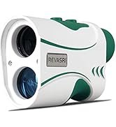 REVASRI Golf Rangefinder with Slope and Pin Lock Vibration. External Slope Switch for Golf Tournament Legal. Rangefinders with Rechargeable Battery 600/1000YDS Laser Range Finder