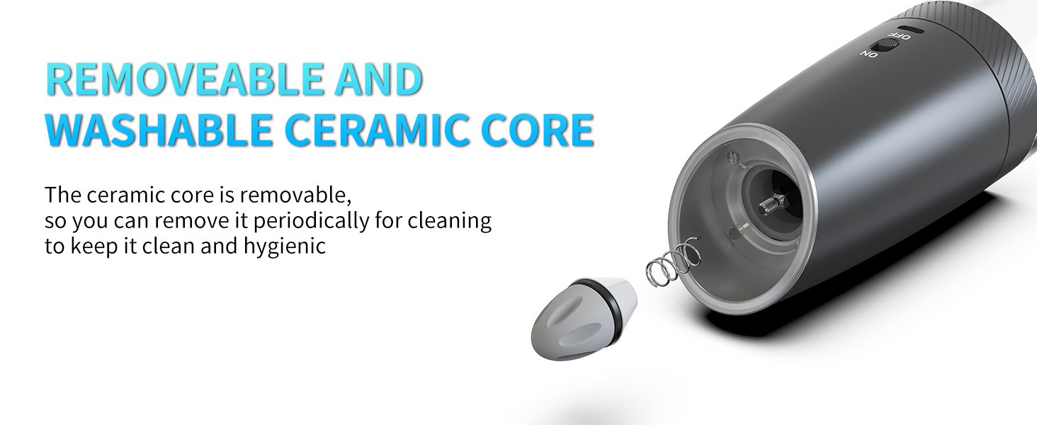 CIRCLE JOY Rechargeable Salt and Pepper Grinder Set Gravity Electric Salt and Pepper Grinder Set. LED Light. Adjustable Coarseness. for Home Kitchen BBQ. Black & White