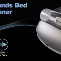 Mite Vacuum Cleaner for Mattresses Bed Vacuum with UV, High Heating, Smart Sensor, Lightweight, and Deep Clean Dust and Pet Hair