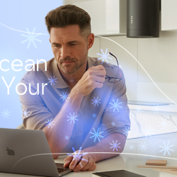 EVAPOLAR evaSMART Personal Evaporative Air Humidifier Cooler (White)