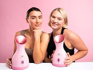 Facial Steamer Spa Kit with Complimentary 17 Skin Care Tools | Face Steamer for Facial Deep Cleaning with Towel Warmer & Humidifier Mode| Self Care Gifts for Women, Spa Gifts, Birthday Gifts for Women