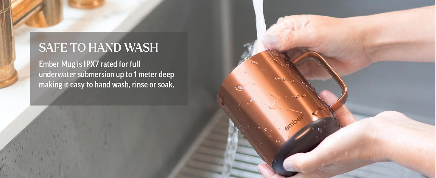 Ember Temperature Control Smart Mug 2. 14 Oz. App-Controlled Heated Coffee Mug with 80 Min Battery Life and Improved Design. Black