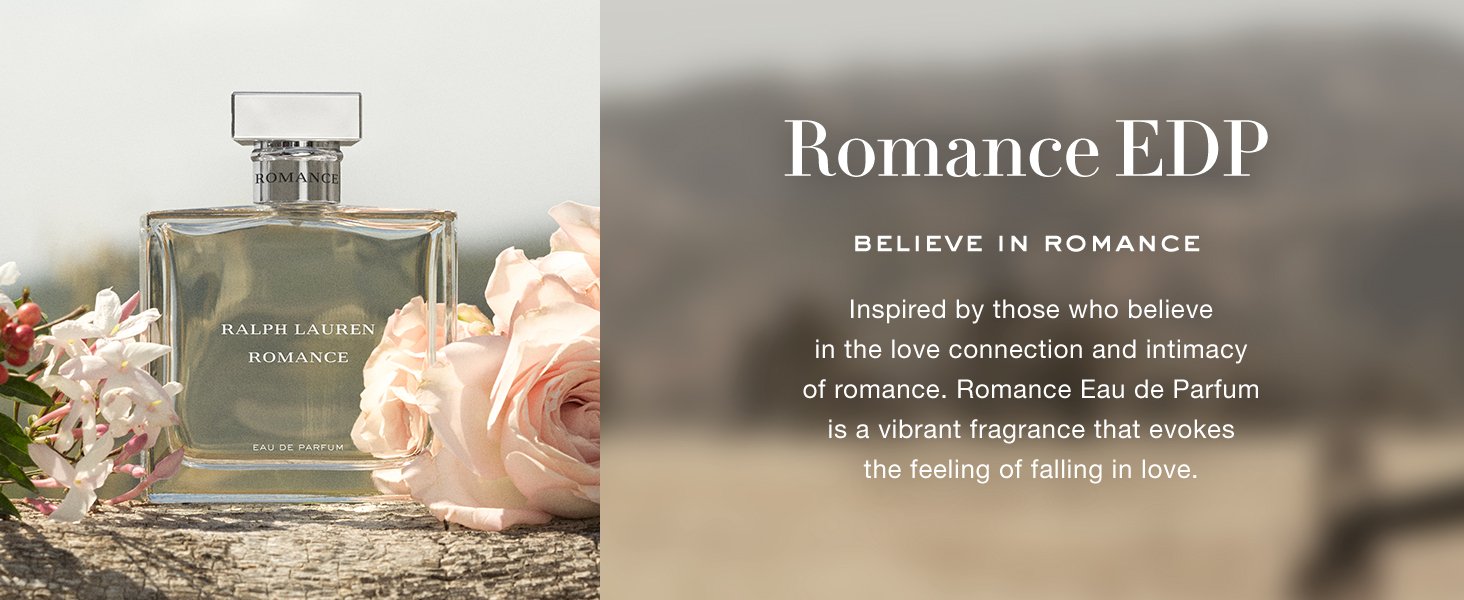 RALPH LAUREN FRAGRANCES - Romance - Eau de Parfum - Women's Perfume - Floral & Woody - With Rose, Jasmine, and Berries - Medium Intensity